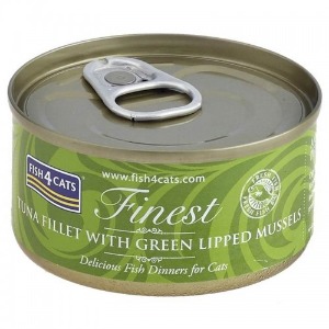 피쉬포캣 고양이 주식 습식사료 참치 초록입 홍합 캔 70g